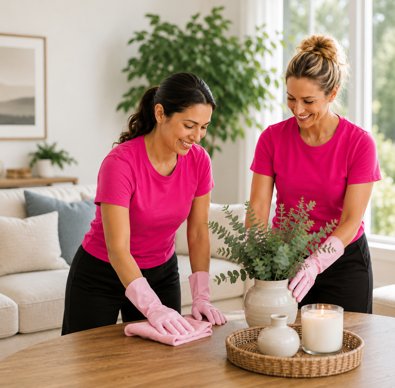 The My Friend Anna cleaning team